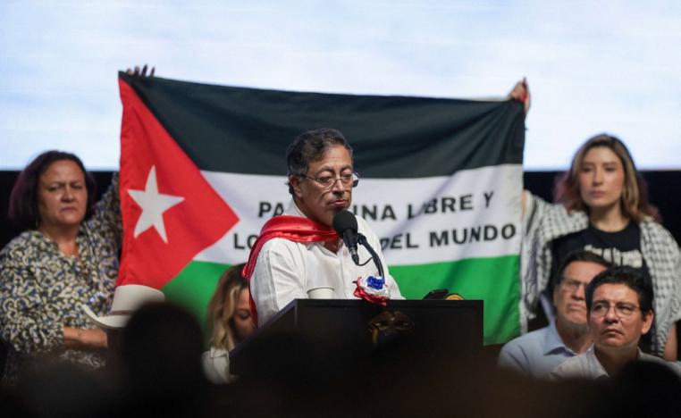  الرئيس بيترو داعم لسكان غزة وضغط من أجل وقف الحرب