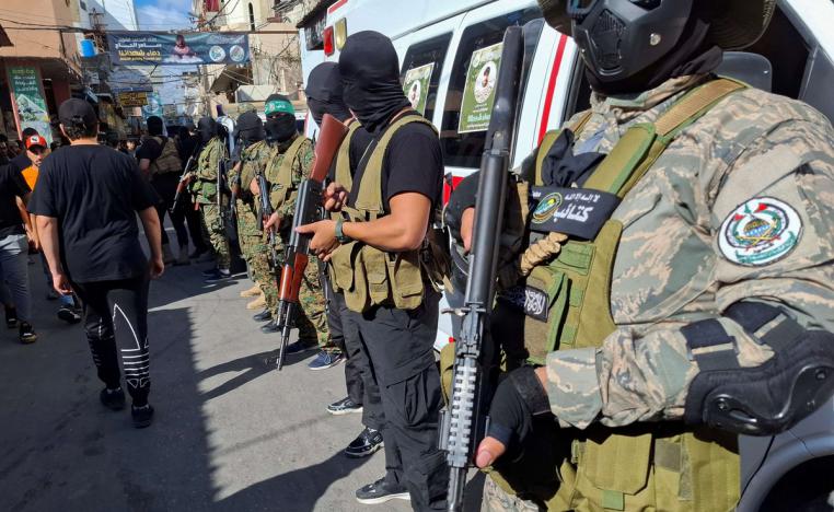 سلاح حماس معضلة تربك اتفاق وقف اطلاق النار