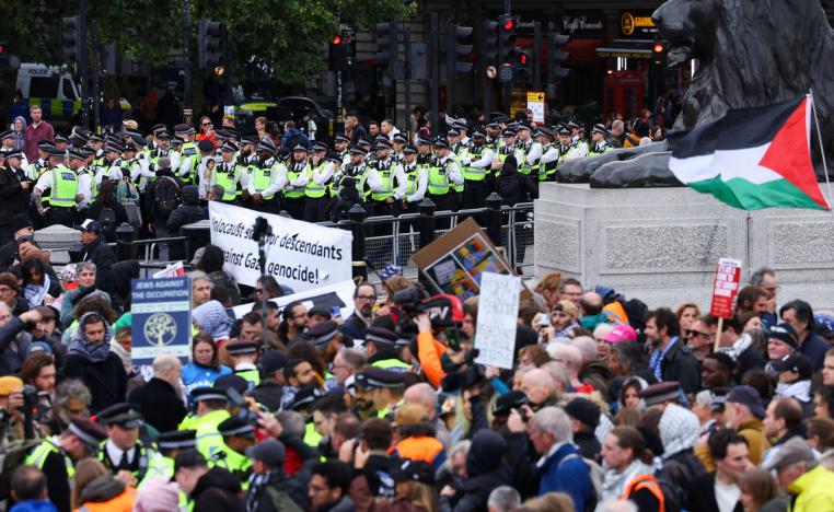 احتجاجات تثير قلق الحكومة البريطانية