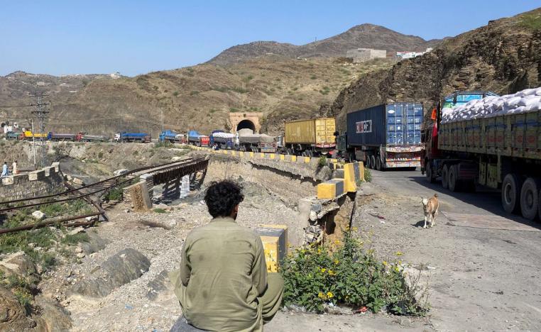 المعابر الحدودية مغلقة بين البلدين