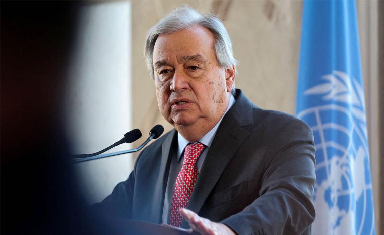 Guterres: Food, water, medicine and fuel must flow in waves and without obstruction