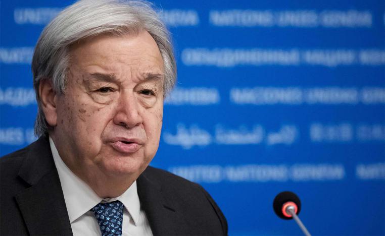 UN Secretary General Antonio Guterres