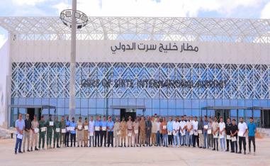 مطار سرت يرتدي حلة جديدة 