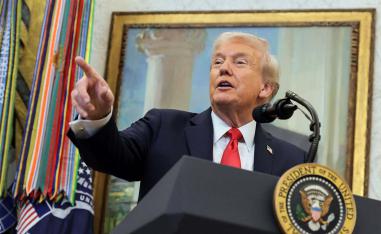 US President Donald Trump