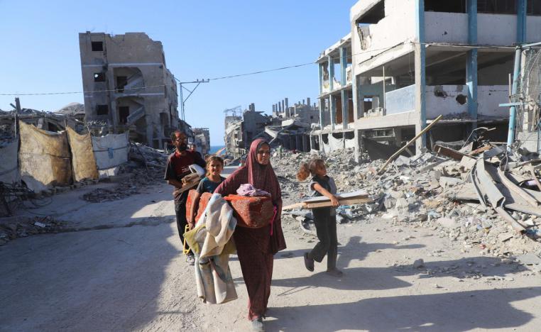  40 ألف فلسطيني غادروا غزة منذ بدء الحرب الإسرائيلية بحسب صحف عبرية