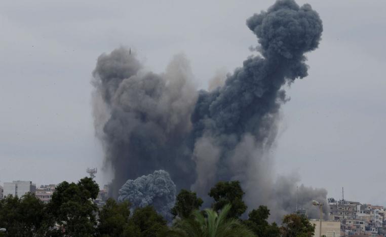 اسرائيل تقول انها تستهدف مواقع حزب الله