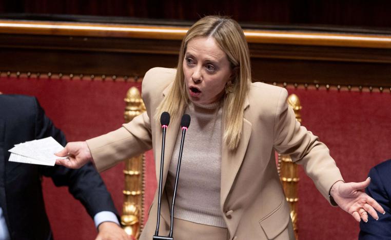 ميلوني دافعت عن حكومتها في إطار المسؤولية الجماعية