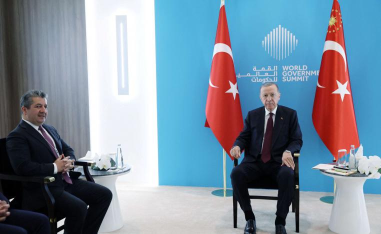 رغبة مشتركة في تحسين العلاقات بين أنقرة وحومة كردستان 