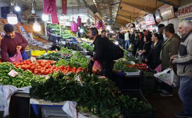 Consumer price inflation in the heavily weighted food group came in at 34.9% annually