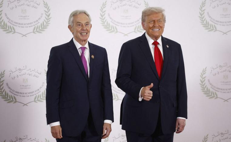 ترامب وصف بلير بالرجل الطيب والصديق