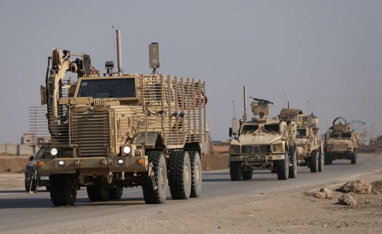 الجيش الأميركي ينقل المصابين الى قاعدة التنف