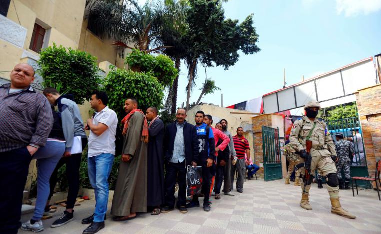 السيسي دعا لضمان شفافية العملية الانتخابية