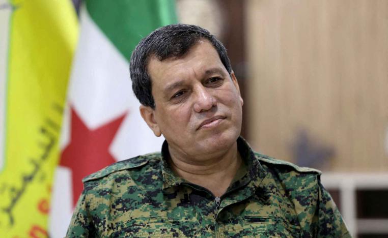 SDF commander Mazloum Abdi attends an interview in al-Shadadi, Syria June 13, 2025.