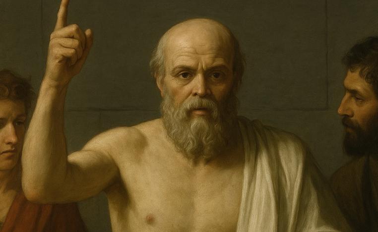  لوحة "موت سقراط" لجاك لوي دافيد