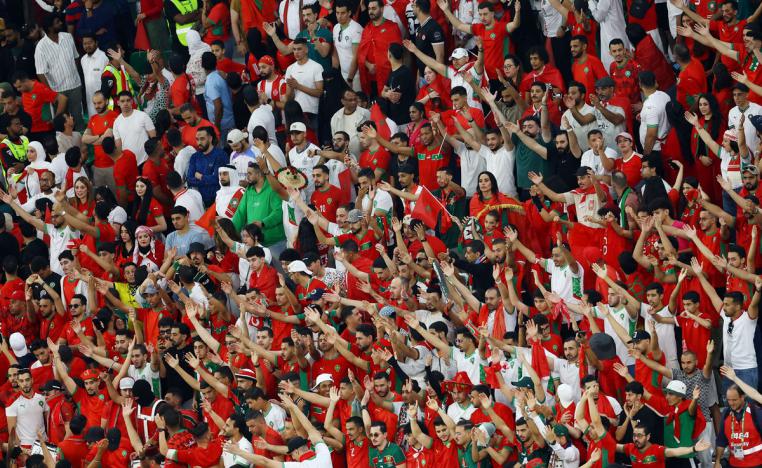 المغاربة سيكونون في الموعد لتشجيع أسود الأطلس 