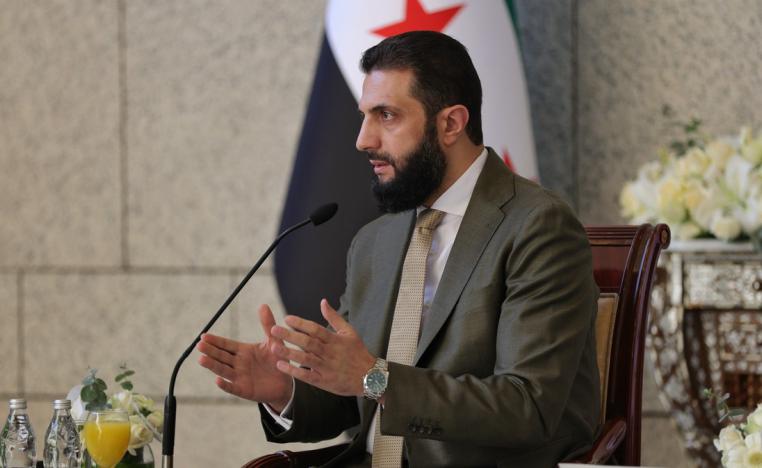 الشرع يغازل مصر