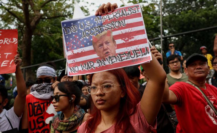 احتجاجات في كاراكاس وفي نيويورك على احتجاز مادورو