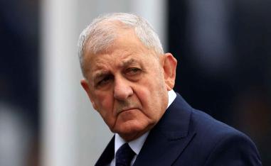 Iraq’s President Abdul Latif Jamal Rashid arrives to attend the third United Nations Ocean Conference (UNOC3 in Nice, France, June 9, 2025. 