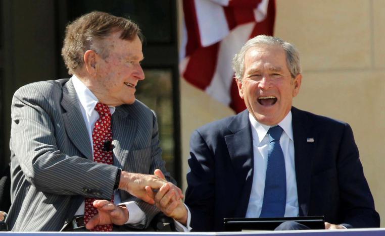 بوش الابن والاب