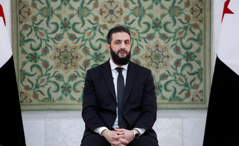 الرئيس السوري يدعو مصر ضمنيا لترك تحفظها تجاه السلطات الجديدة في دمشق