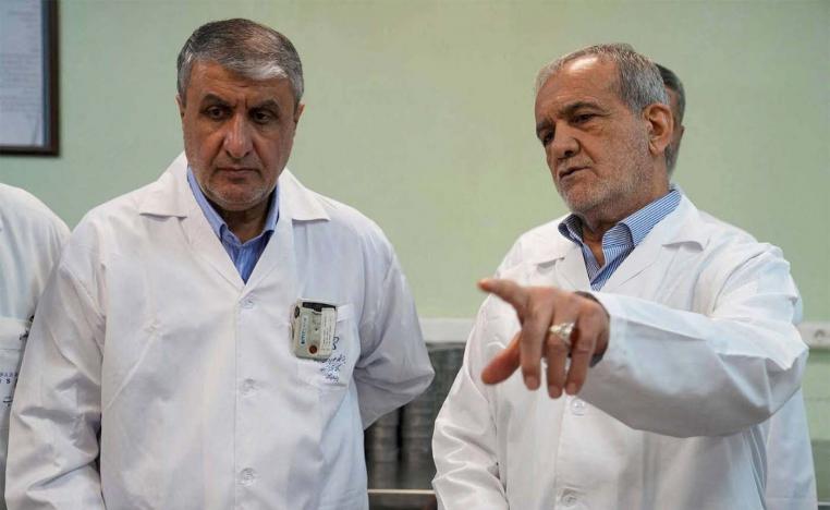 Mohammad Eslami said the inspections so far had been limited to undamaged sites 