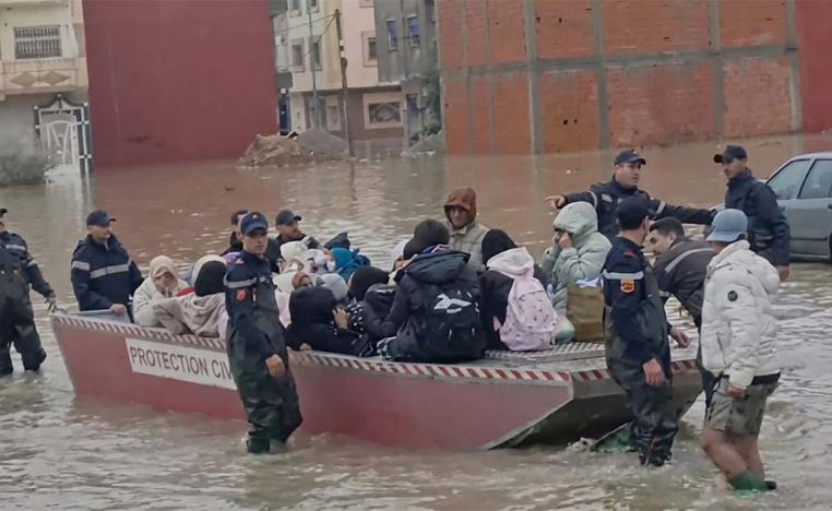Ceaseless efforts from the civil protection to ensure the inhabitants' safety