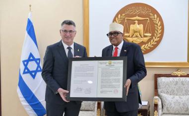 Saar said the mutual recognition and establishment of diplomatic relations between the two countries are not directed against anyone