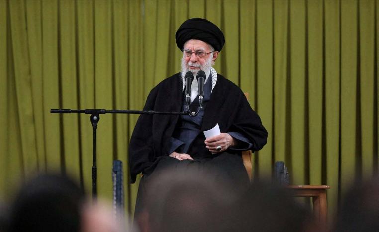 Iran's Supreme Leader Ayatollah Ali Khamenei 