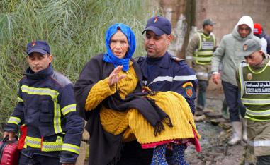 Flooding driven by weeks of heavy rain threatens to inundate Ksar el-Kebir
