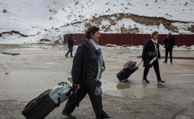 Families, suitcases and uncertain futures