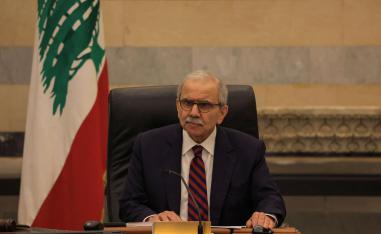 Salam: I want to direct the biggest salute to our people who are staying … in the south
