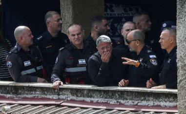 The visit drew Jordanian, Palestinian condemnation