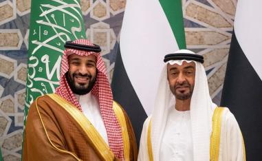 الشيخ محمد بن زايد والأمير محمد بن سلمان