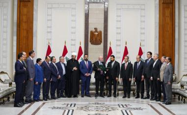مراسم تعيين علي الزيدي