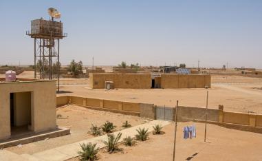 صحراء النخيب في محافظة الأنبار