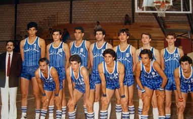 المنتخب السوري المشارك في البطولة العربية لكرة السلة للشباب 1984