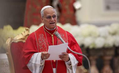 Pope: Humanity is slipping into a violent culture of power