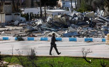 Israel in January demolished structures inside UNRWA’s East Jerusalem compound