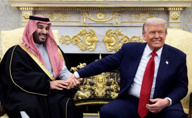 دونالد ترامب والأمير محمد بن سلمان