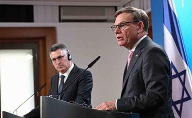 Wadephul stated clearly that any "de facto annexation" of parts of the occupied West Bank would be considered unacceptable by the German government