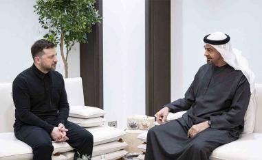 Zelenskiy says Ukraine is receiving the support it needs from the UAE, including in the energy sector