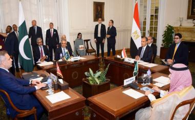 وزراء خارجية تركيا ومصر والسعودية