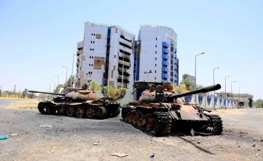 A nation trapped in war