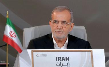 Iranian President Masoud Pezeshkian 