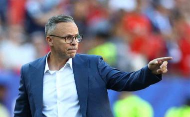 Morocco's coach Mohamed Ouahbi