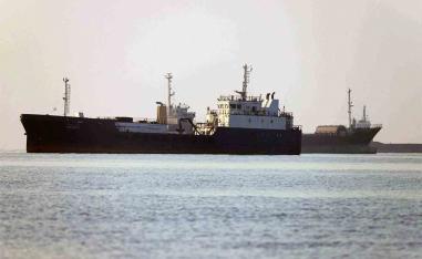 The exchange of fire comes amid heightened tensions over maritime security around Iran