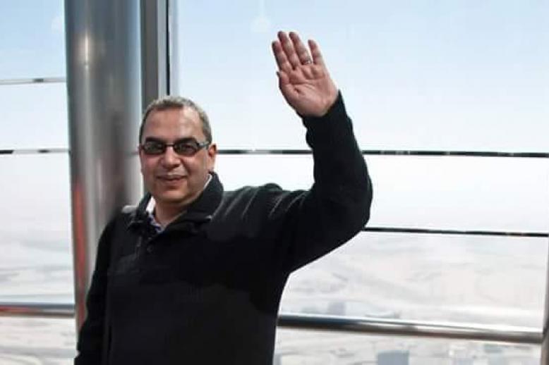 الكاتب المصري أحمد خالد توفيق (من صفحته التذكارية على فيسبوك) 
