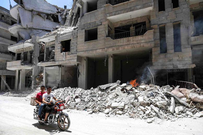 "We have no more generators to operate the hospital. It's the only one for Jisr al-Shughur and neighbouring villages"