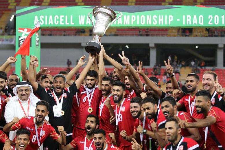 البحرين بطل النسخة التاسعة لبطولة غرب آسيا