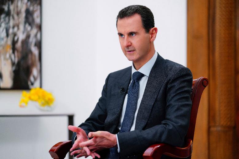 Syrian President Bashar Assad speaks in Damascus, Syria